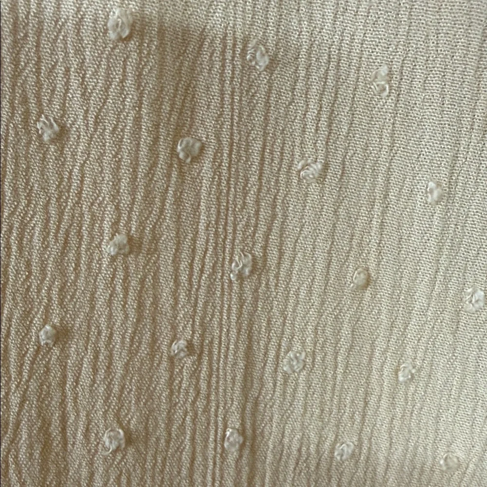DR2 Beige Tan Embroidered V-Neck Tunic - Picture 4 of 8